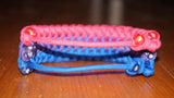 Bisexual pride bracelet - snakeknot