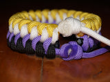 Nonbinary pride bracelet - snakeknot