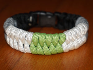 Agender pride bracelet - fishtail