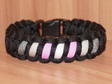 Subtle Demiwoman pride bracelet - solomon, black