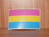 Pansexual pride flag sticker