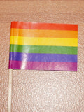 Rainbow pride toothpicks - Packs of 10 or 100