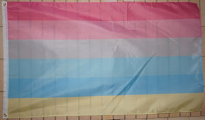 Genderflux pride flag 3' X 5'