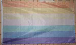 Genderfaun pride flag 3' X 5'