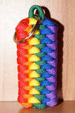 Rainbow pride keychain - snakeknot
