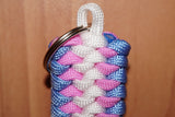 Transgender pride keychain - snakeknot