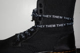 Pronoun shoelaces - THEY THEM