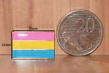 Pansexual pride small enamel pin