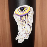 Nonbinary pride jellyfish - Vernen Ink