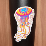 Pansexual pride jellyfish - Vernen Ink