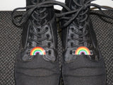 Rainbow pride shoe charms