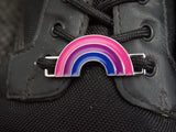 Bisexual pride shoe charms