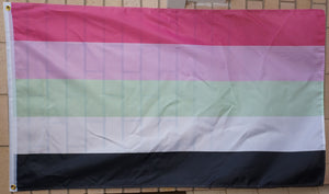 Recipromantic pride flag 3' X 5'