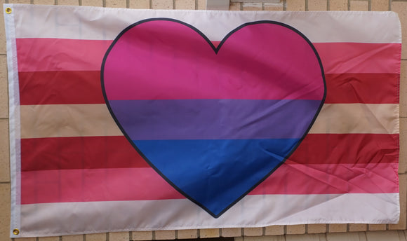 Girlflux Bisexual pride flag 3' X 5'