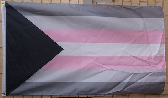 Demisexual Demigirl pride flag 3' X 5'