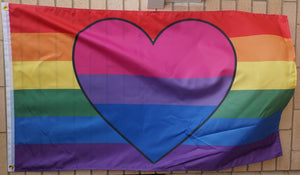 Rainbow Bisexual pride flag 3' X 5'