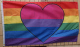 Rainbow Bisexual pride flag 3' X 5'