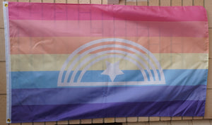 Backorder: Xenogender pride flag 3' X 5'