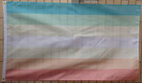 Genderfloren pride flag 3' X 5'