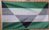 Aegoromantic pride flag 3' X 5'