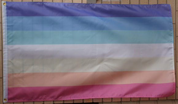 Gendersatyr pride flag 3' X 5'