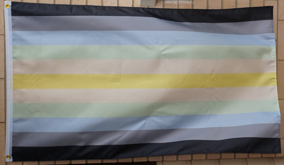 Cassflux pride flag 3' X 5'