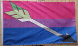 Bisexual Aromantic pride flag 3' X 5'