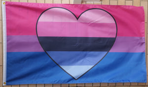 Bisexual Omniromantic pride flag 3' X 5'