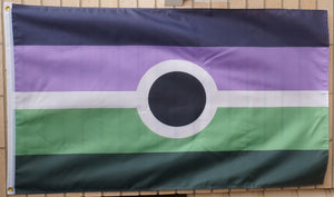 Backorder: Voidpunk pride flag 3' X 5'