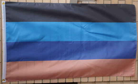 Novigender pride flag 3' X 5'