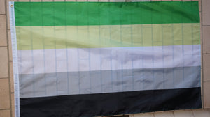 Aromantic pride flag 3' X 5'