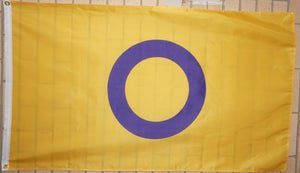 Intersex pride flag 3' X 5'