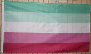 Abrosexual pride flag 3' X 5'