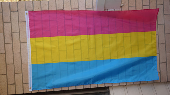 Pansexual pride flag 3' X 5'