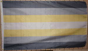 Demigender pride flag 3' X 5'