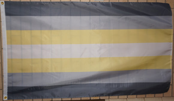 Demigender pride flag 3' X 5'