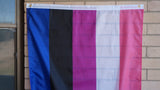 Genderfluid pride flag 3' X 5'