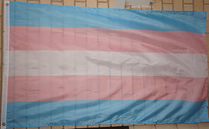 Transgender pride flag 3' X 5'