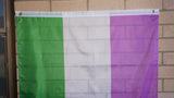 Genderqueer pride flag 3' X 5'