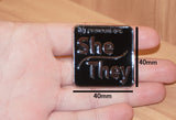 She/They Pronoun Pin - Large