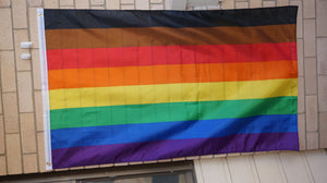 POC rainbow pride flag 3' X 5'