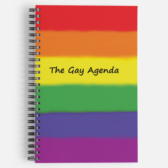 The Gay Agenda Notebook (rainbow) – PridePoint